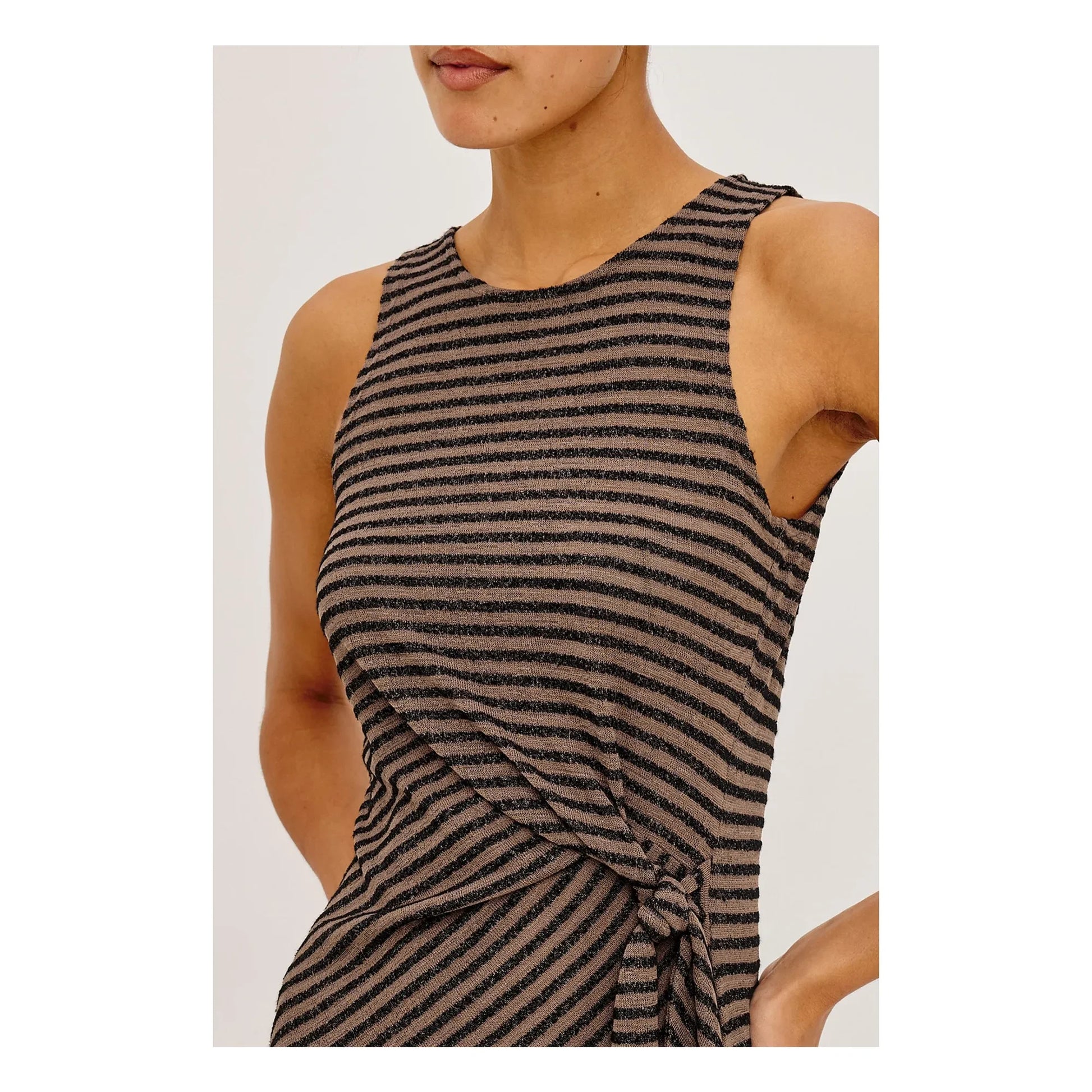 Rails - Ricky Stripes Dress | Chocolate