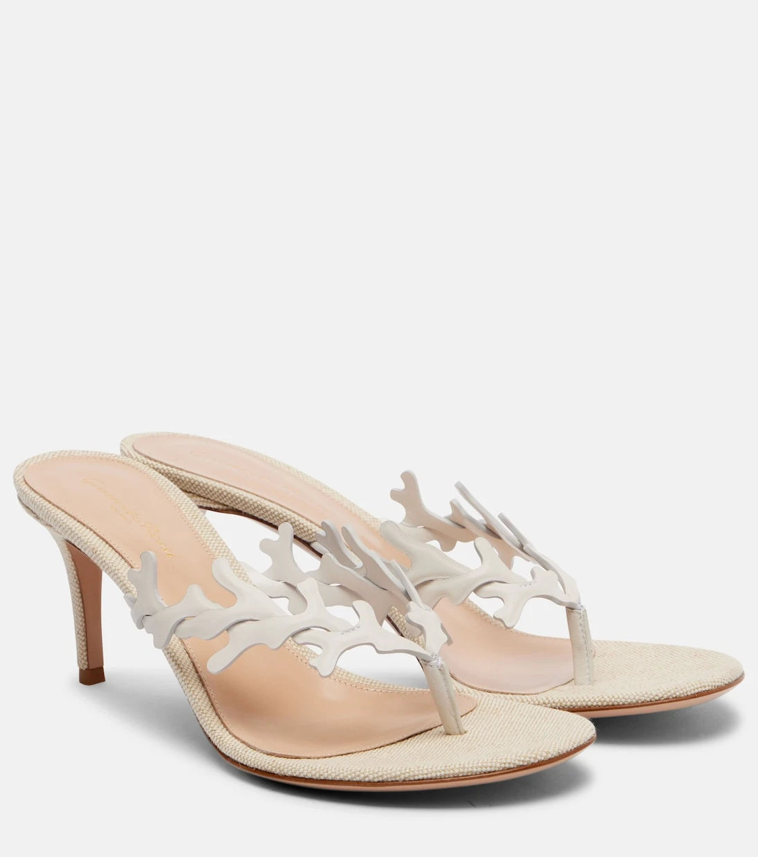 Gianvito Rossi - Ocean 70 leather thong sandals