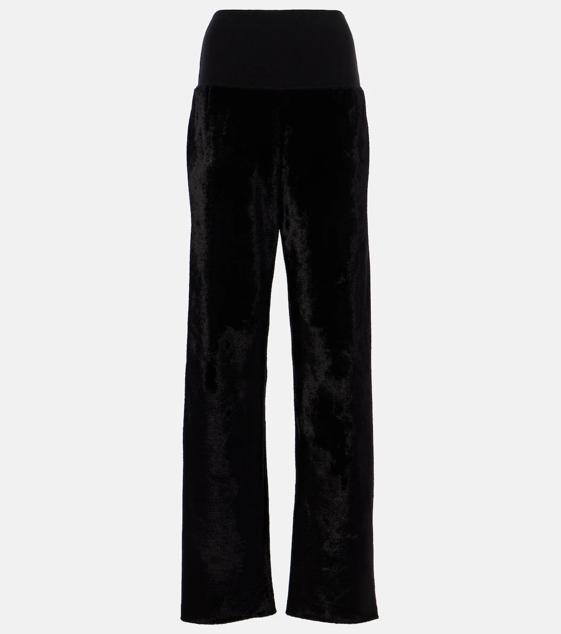 Alaïa - Kadife Düz Paça Pantolon