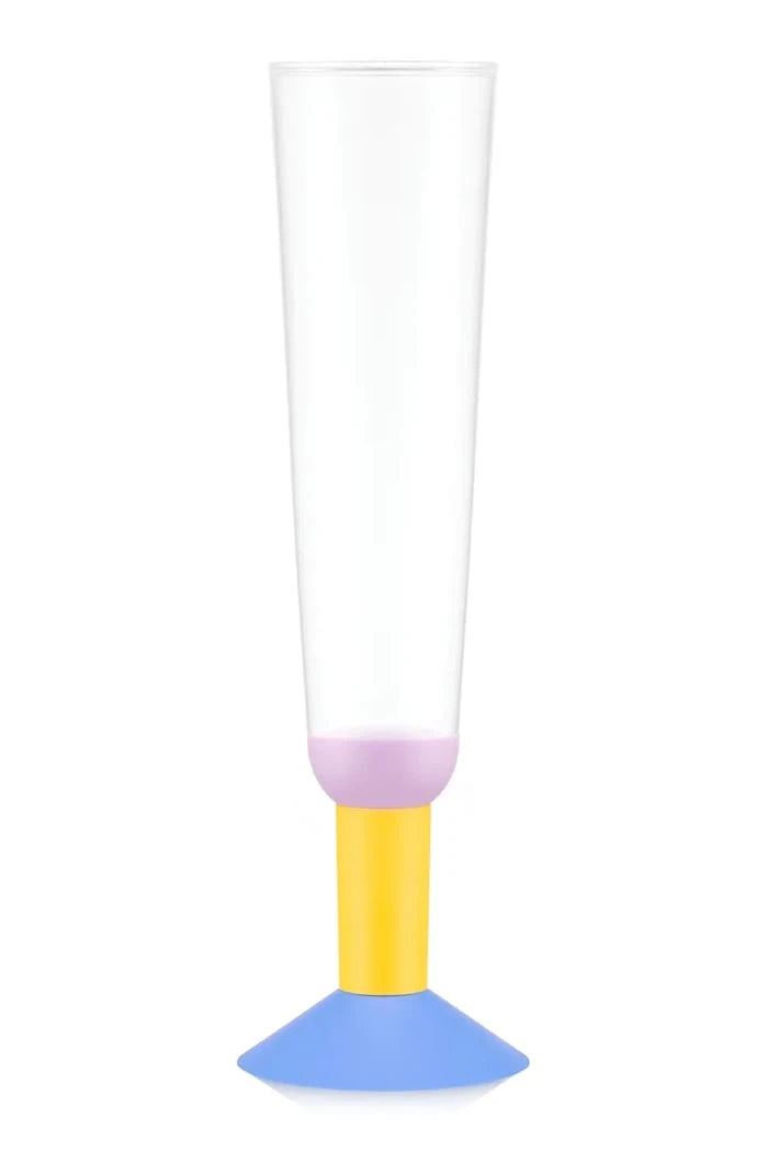 Bodum renkli cam şampanya kadehi seti 0,3 l