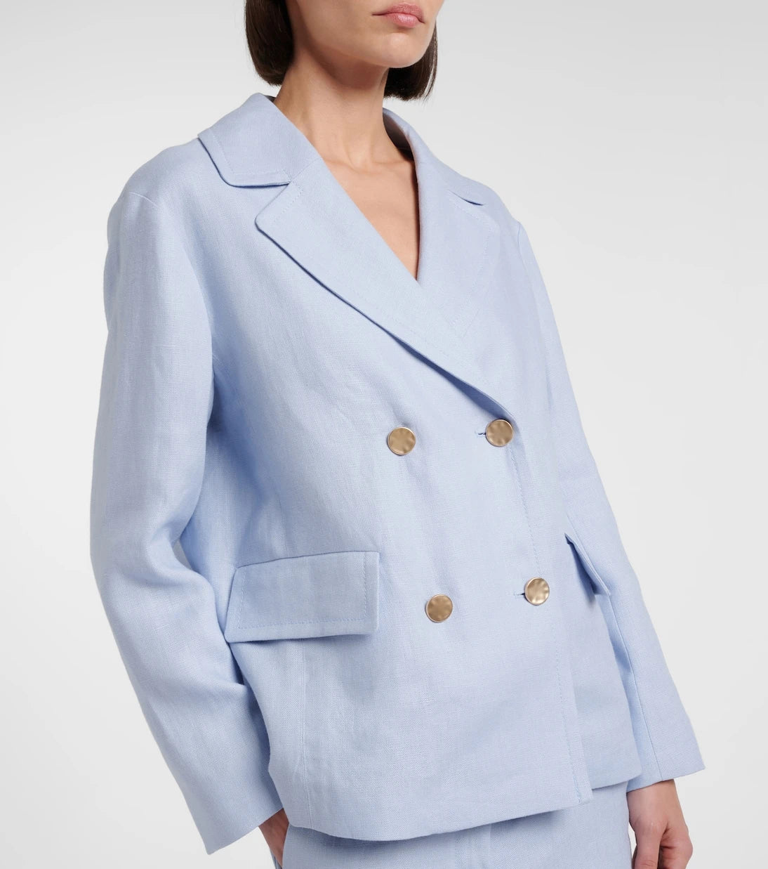 'S Max Mara - Avenue double-breasted linen blazer