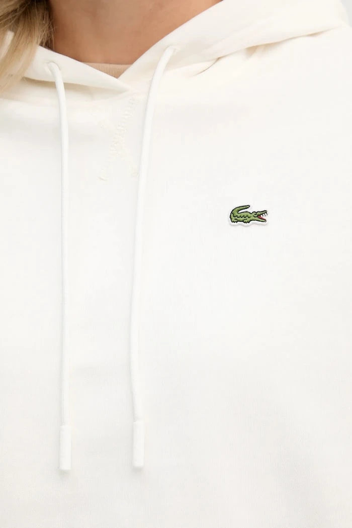 Lacoste суичър с качулка дамски от памук