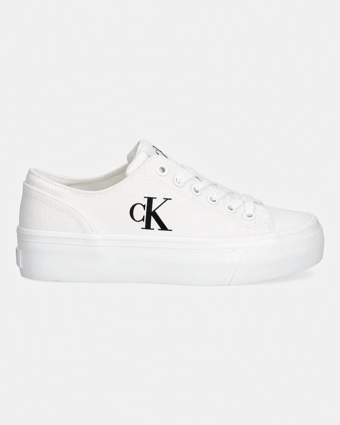 Calvin Klein VULC FLATFORM LOW CANVAS MG düşük kadın sneaker
