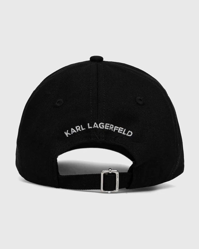 Karl Lagerfeld Pamuklu Vizörlü Şapka