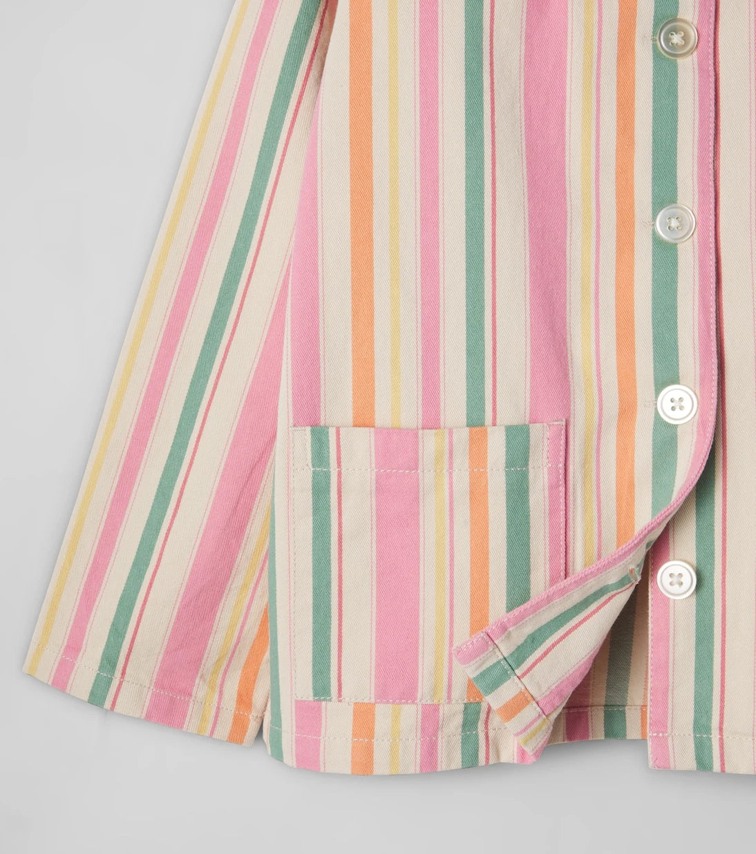 Konges Sløjd - Frankie striped cotton twill jacket