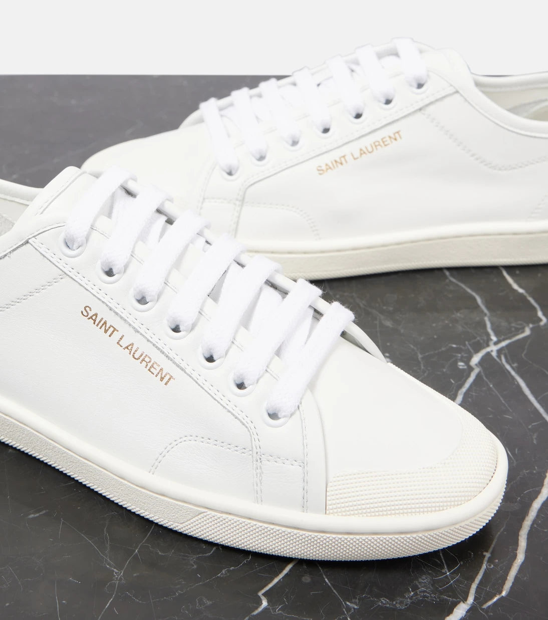 Saint Laurent - Gym leather sneakers