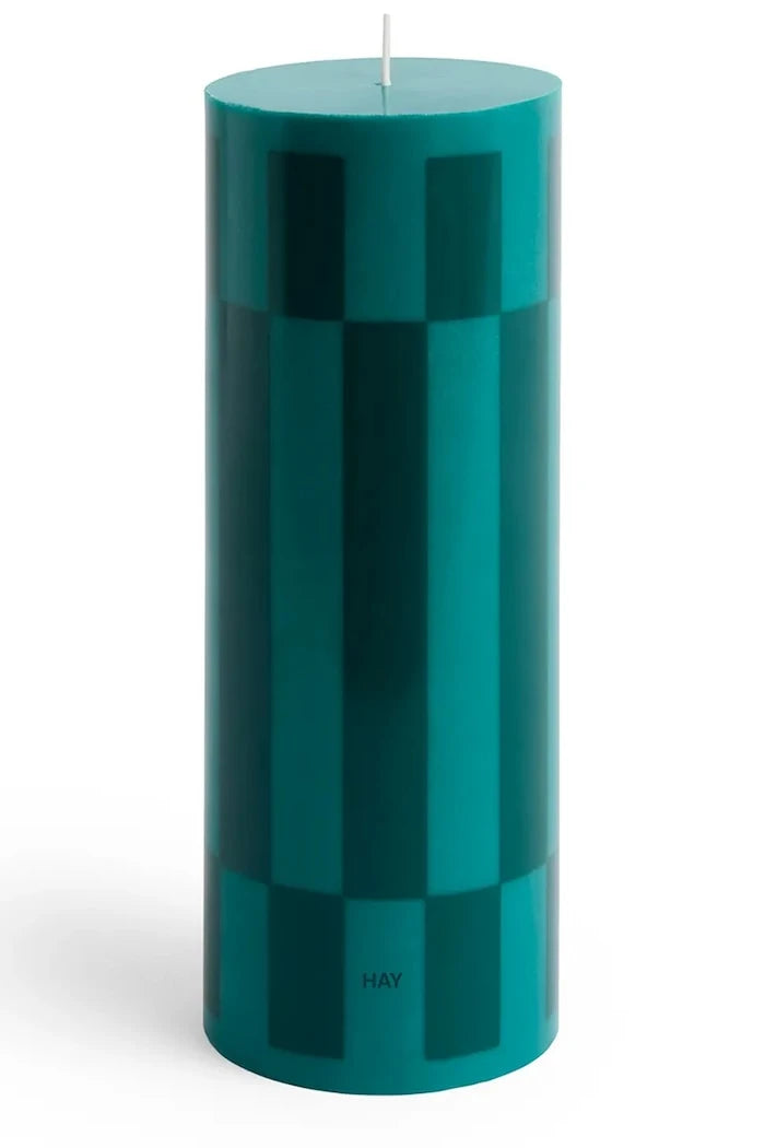 Dekoratif Mum HAY Column Candle 9 x 25 cm