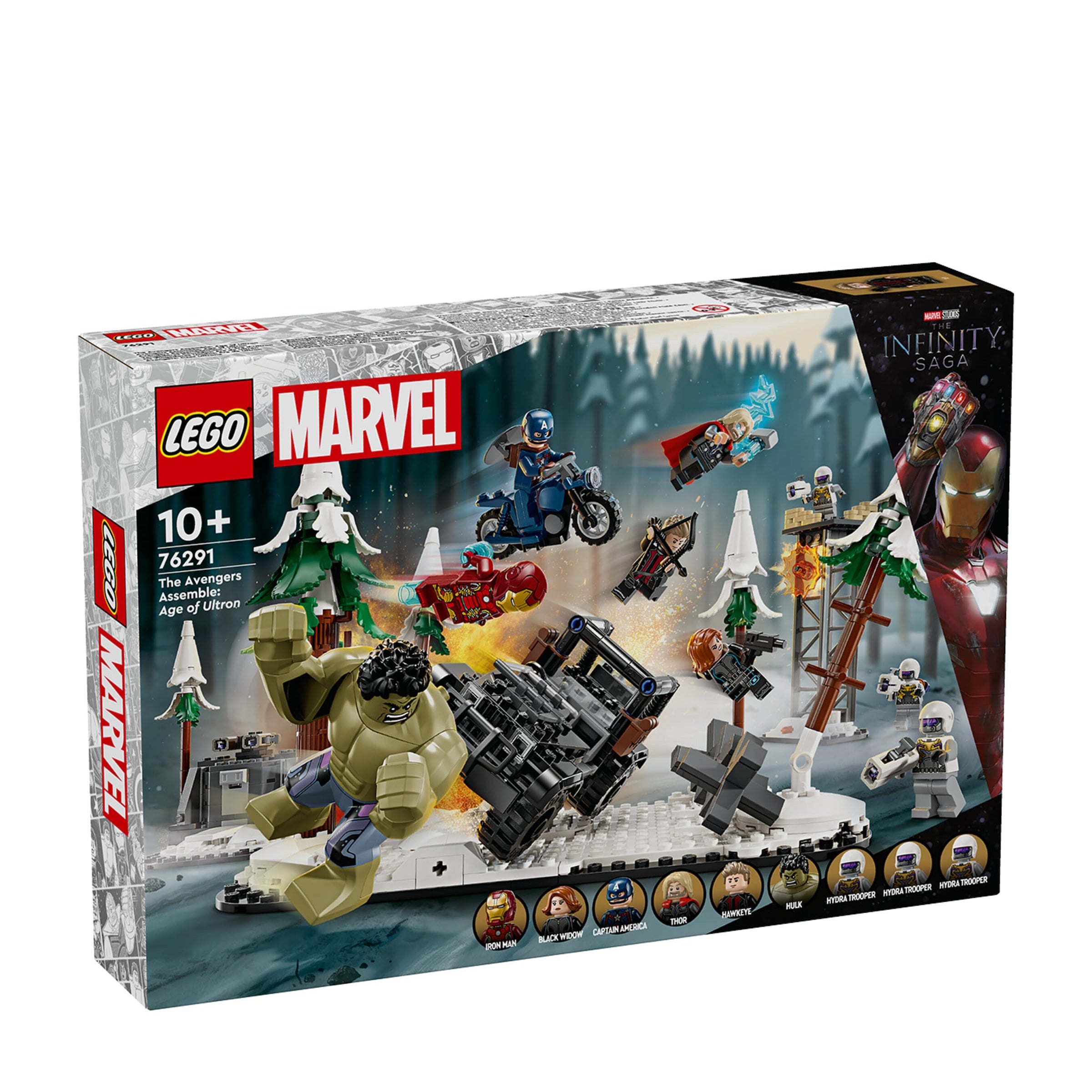 Lego Marvel The Avengers Assemble: Age of Ultron Set 76291