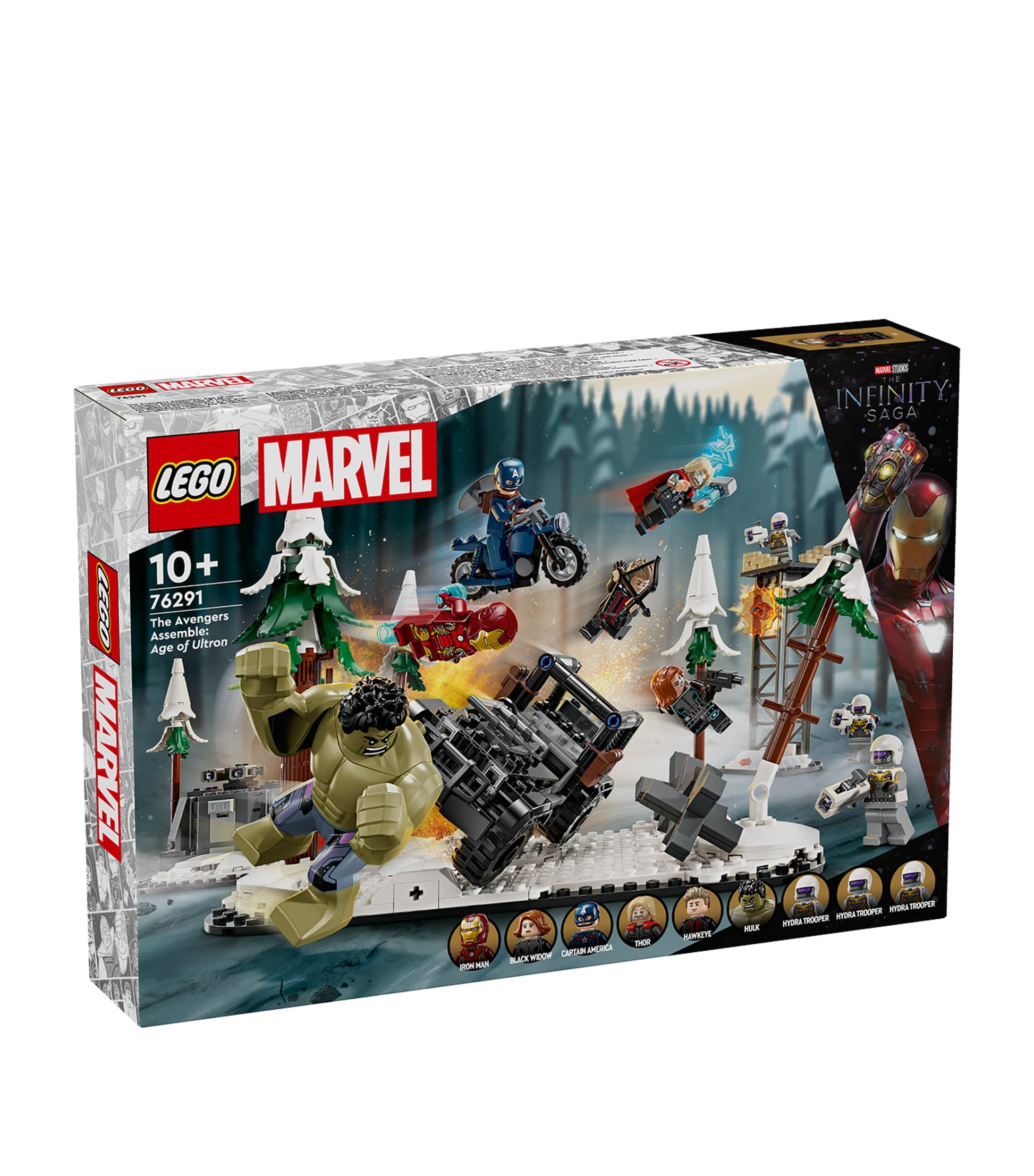 Lego Marvel The Avengers Assemble: Age of Ultron Set 76291