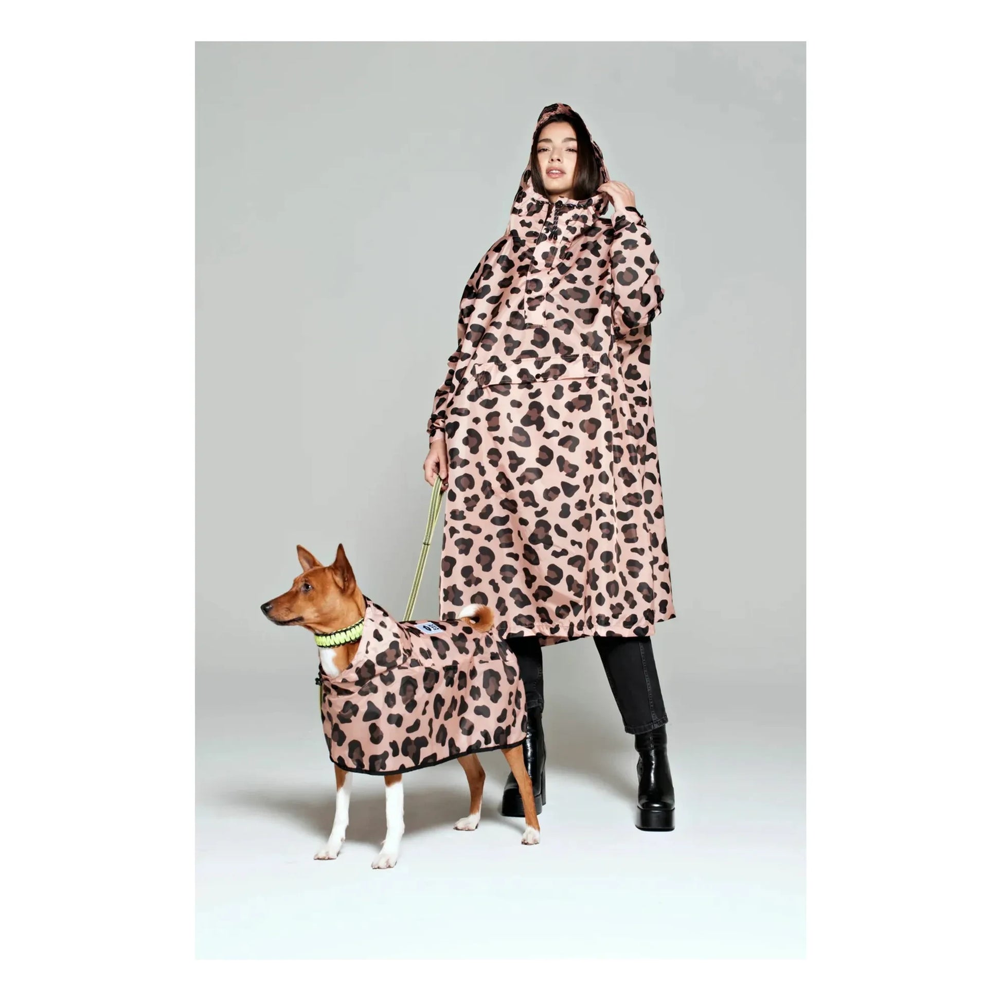 Rainkiss - Pink Panther Waterproof Dog Cape  | Pink