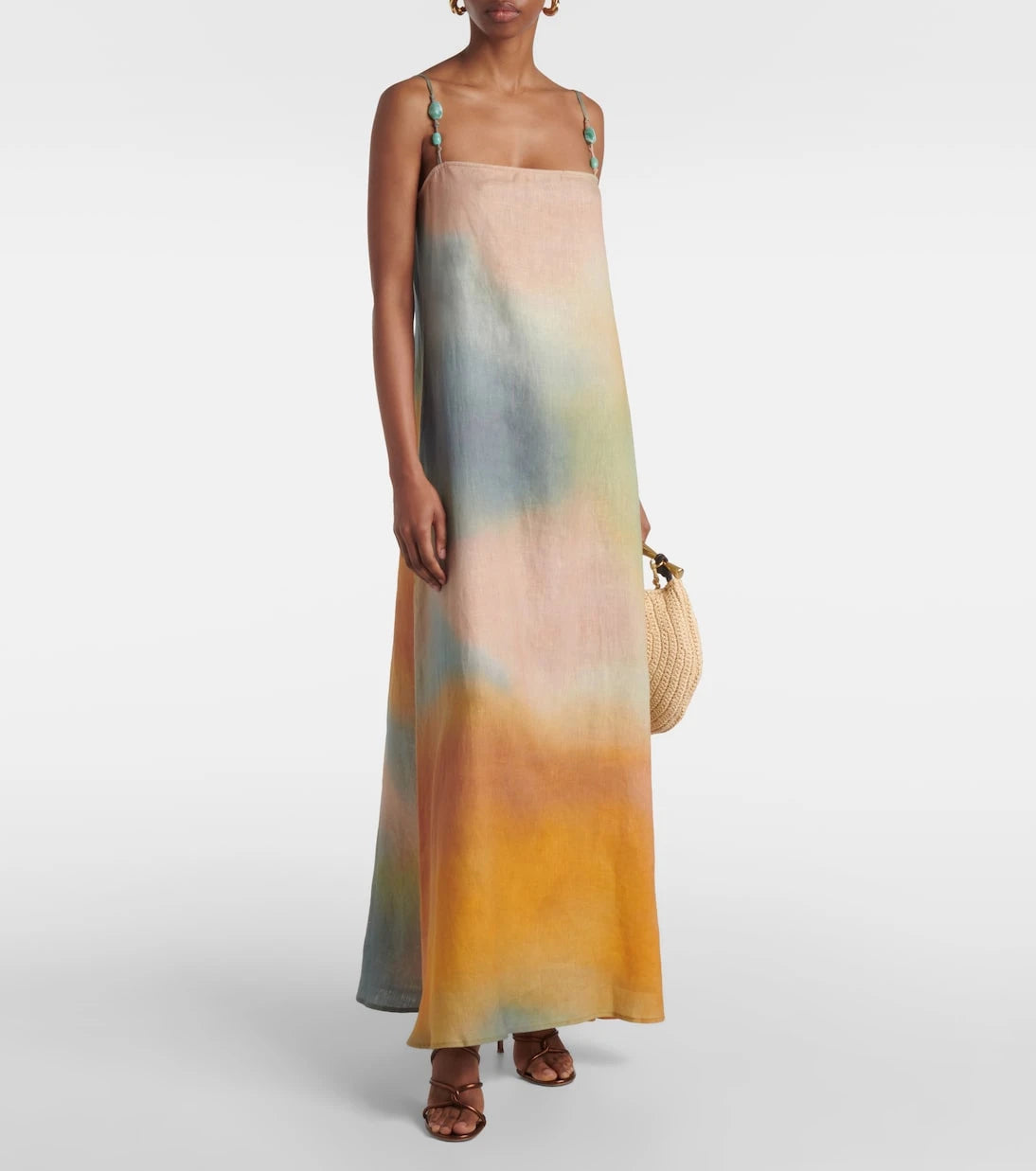 Staud - Linen maxi dress