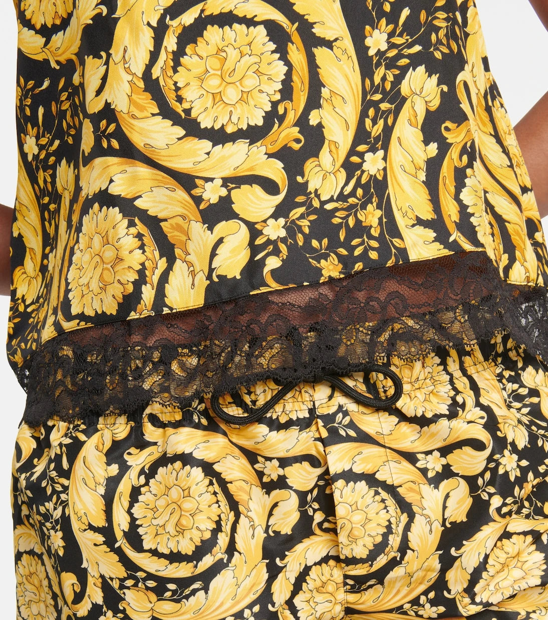 Versace - Barocco silk camisole