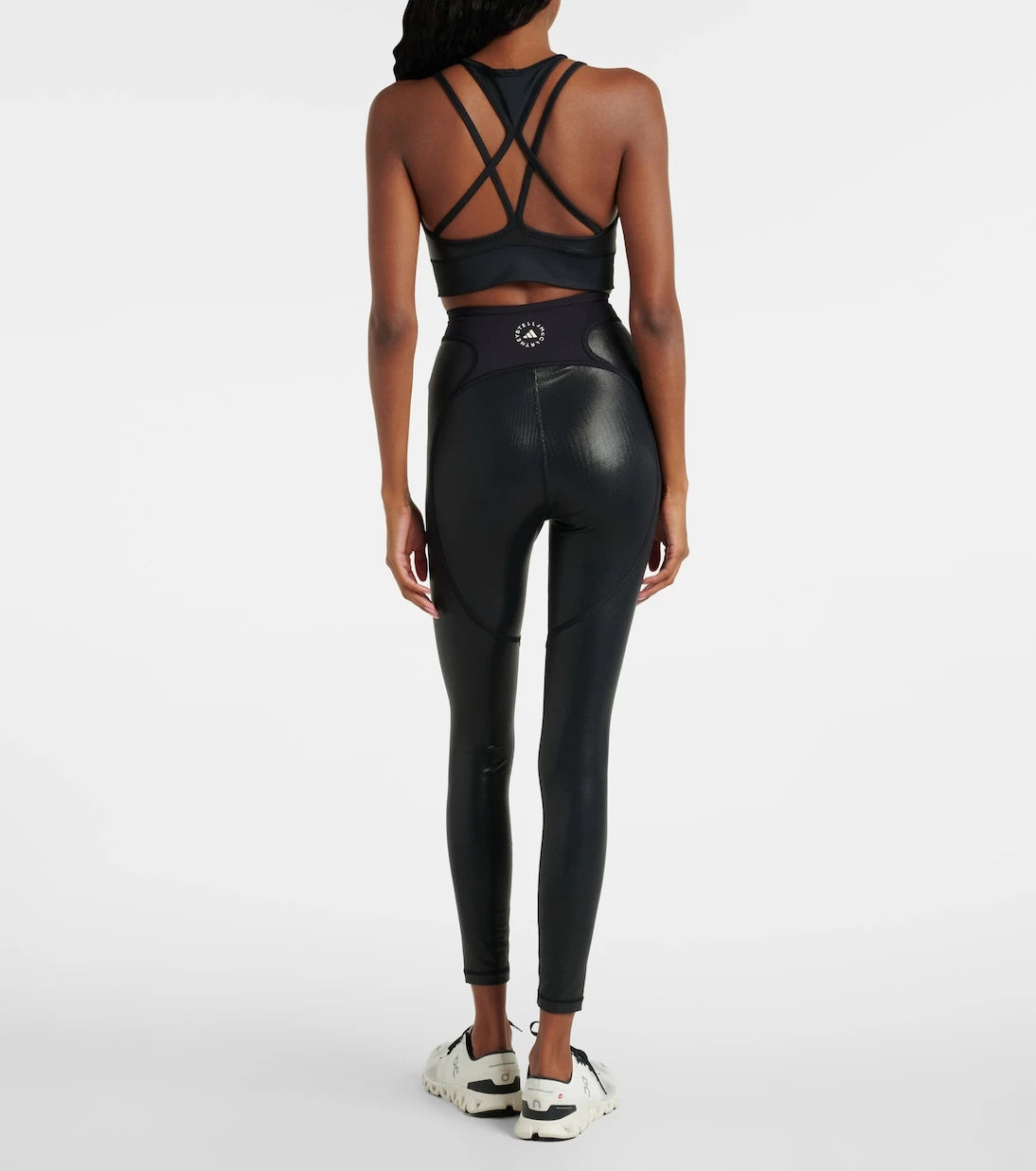 Adidas by Stella McCartney - Lamé sports bra