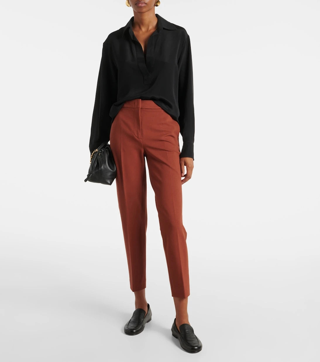 Max Mara - Pegno jersey slim pants
