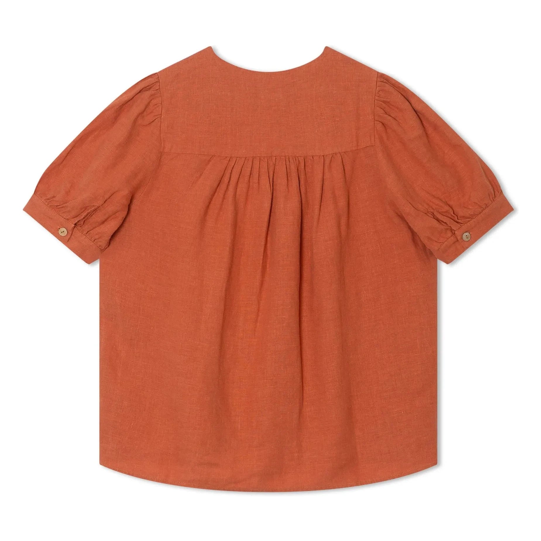 Matona - Day Linen Blouse | Lilac