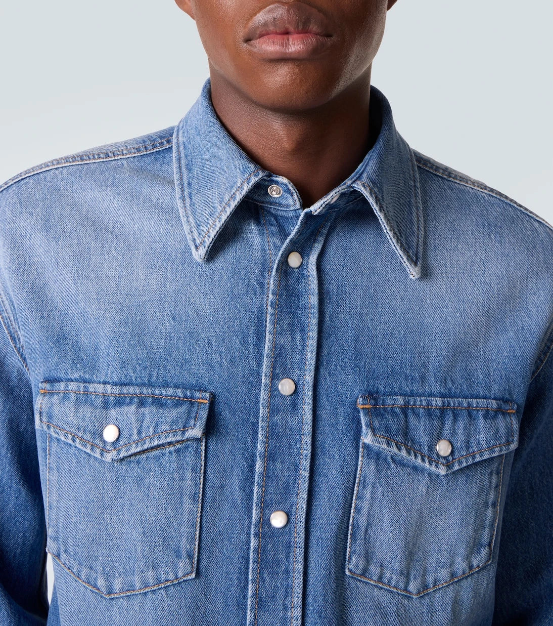 Givenchy - Couture Seam denim shirt