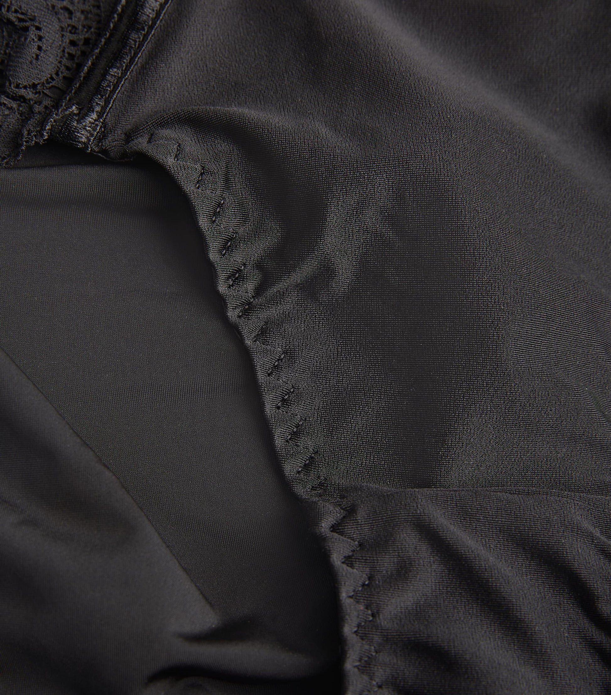 Maison Lejaby Black Lace-Detail Gaby Briefs