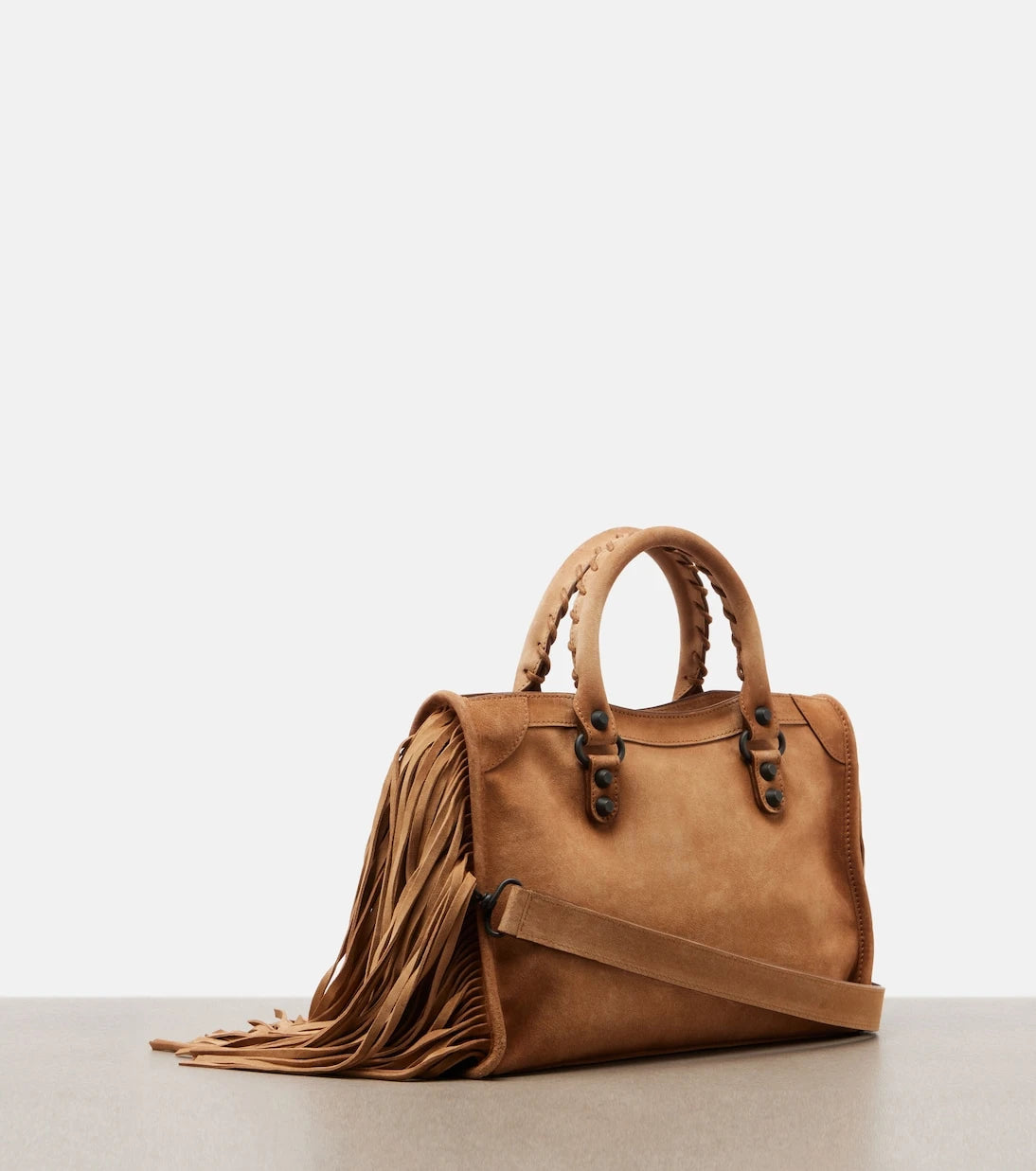 Balenciaga - Le City Small leather top-handle bag