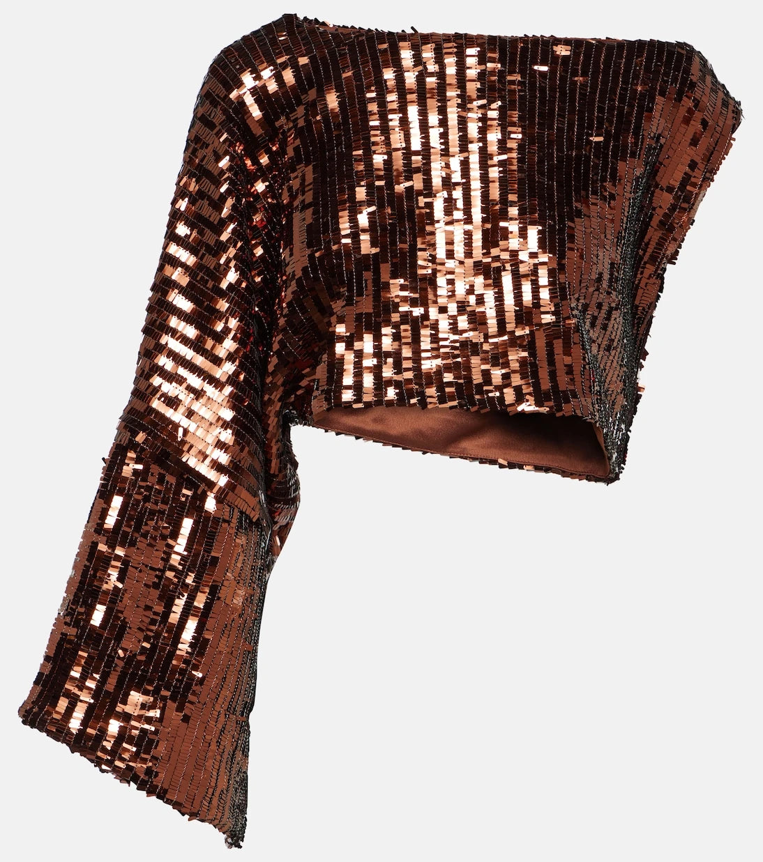 Taller Marmo - Eric sequined one-shoulder top