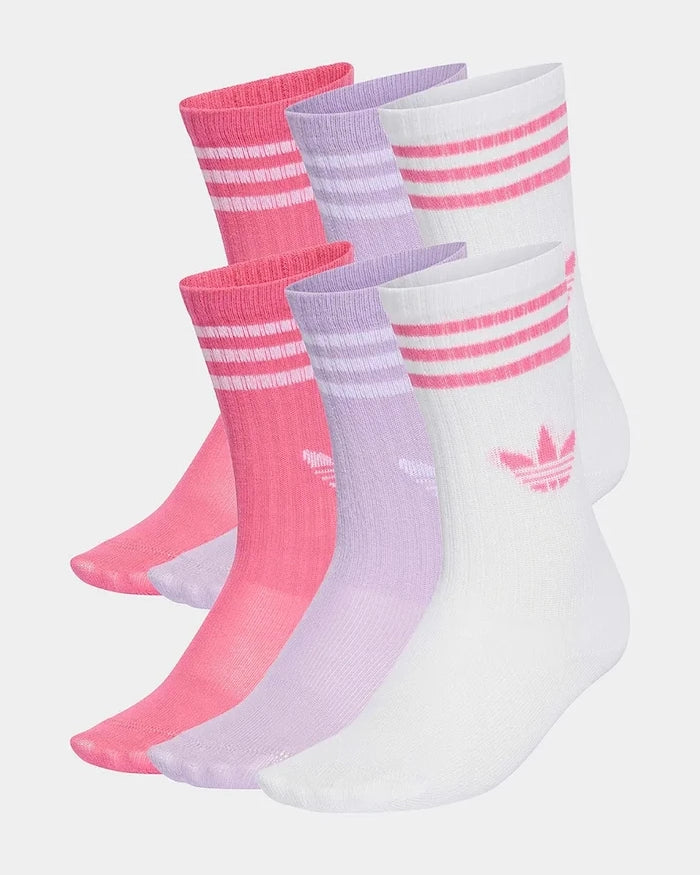 adidas Originals çocuk pamuklu çoraplar (6 çift)