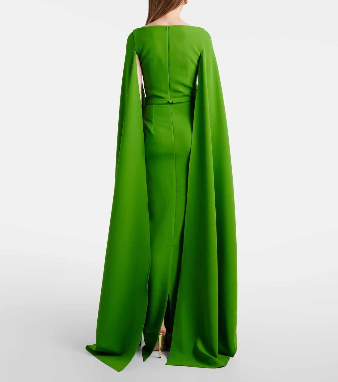 Safiyaa - Agata embellished crêpe gown