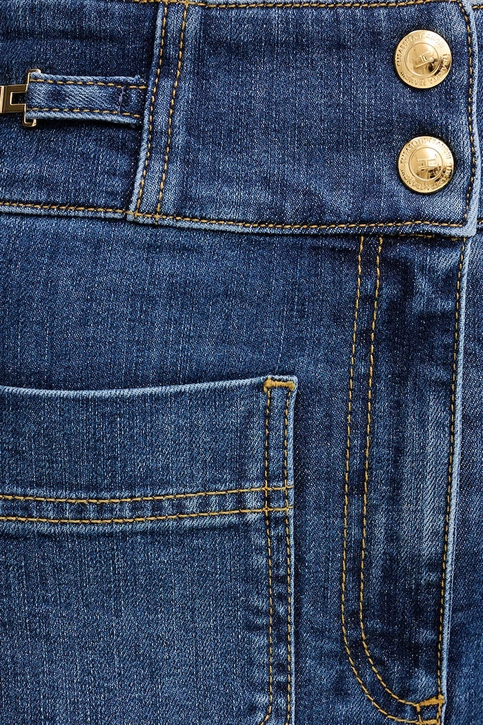 Elisabetta Franchi Kadın Flare Jean