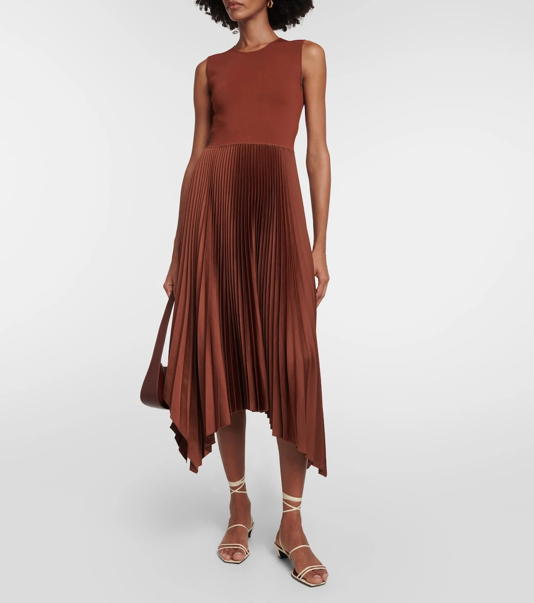 Joseph - Dera Plissé midi dress