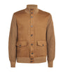 Linen Cardigan BROWN