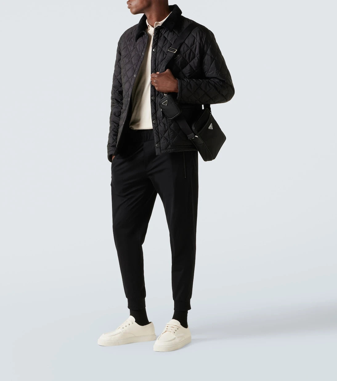 Prada - Suede low-top sneakers