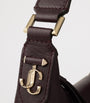 Jimmy Choo Brown Small Leather Shoulder Bag