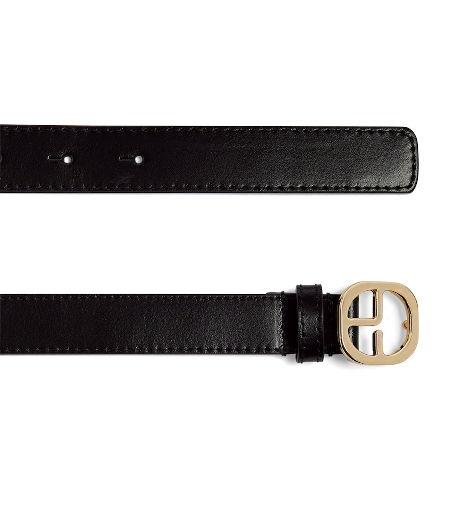 Claudie Pierlot Black Leather Belt