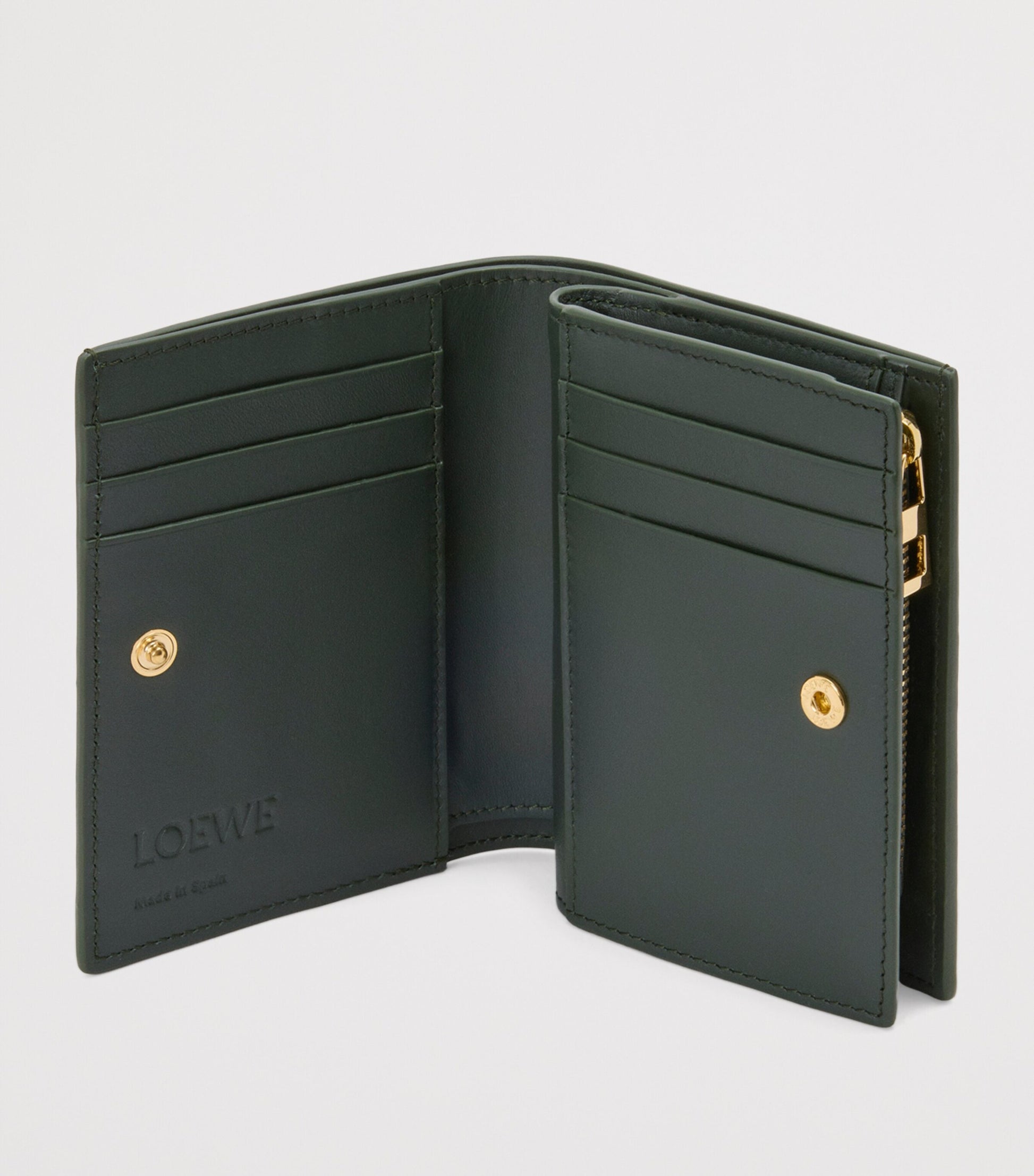 LOEWE Green Leather Landscape Wallet