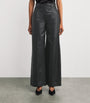 Leather Alana Wide-Leg Trousers