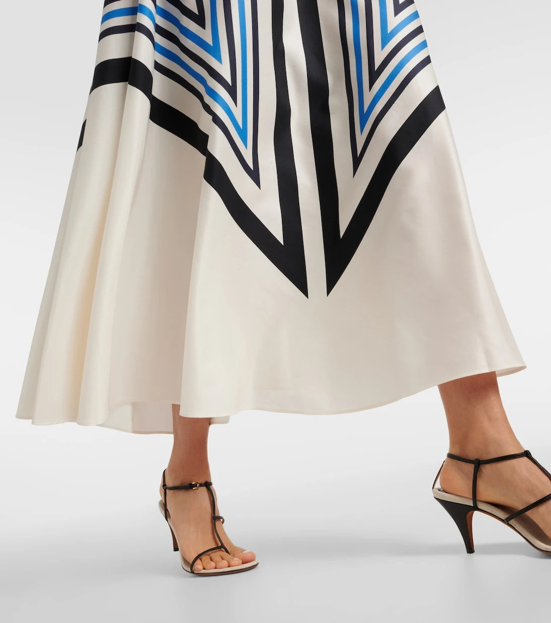 Joseph - Cretto silk and cotton maxi skirt
