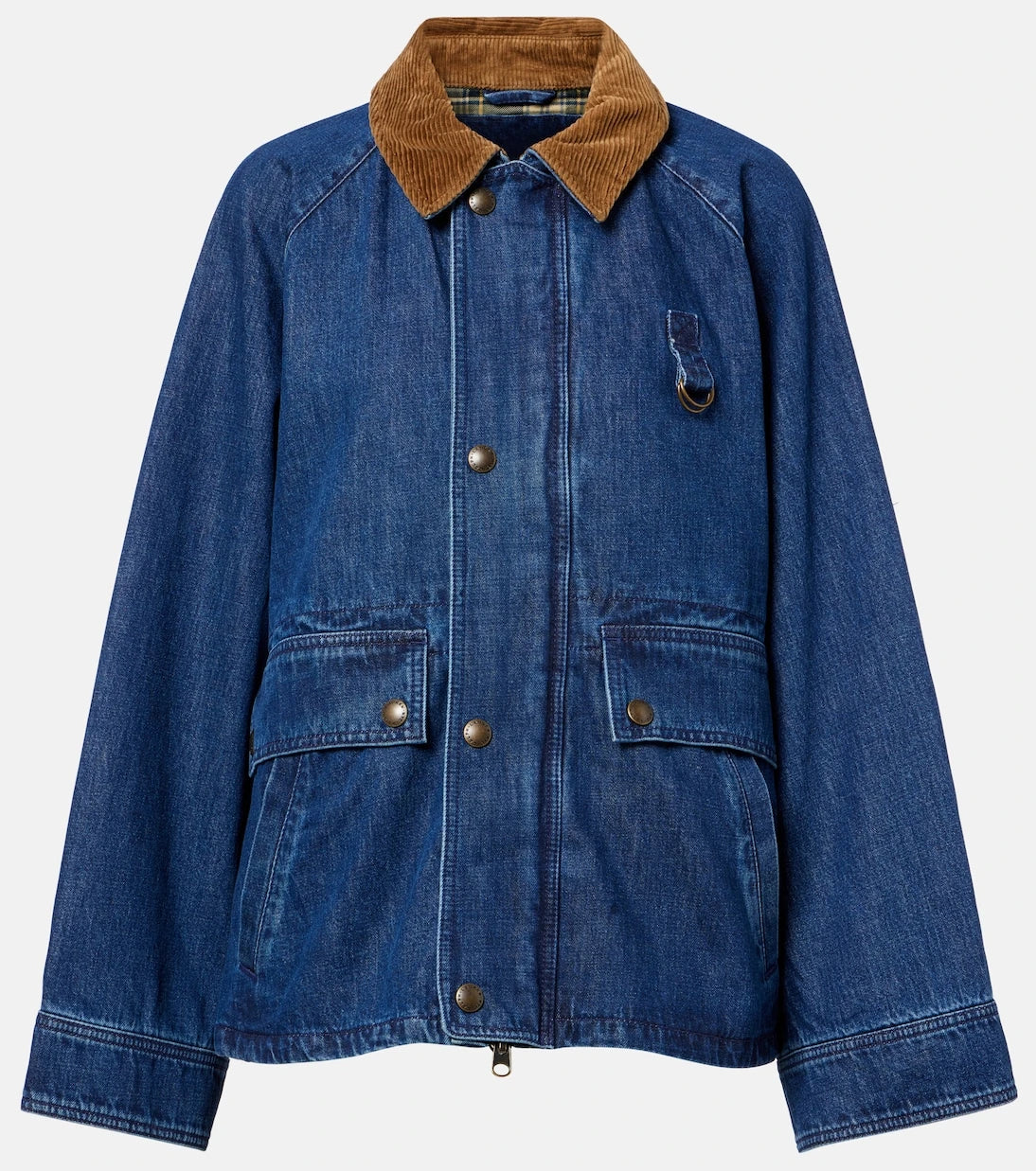 Polo Ralph Lauren - Corduroy-trimmed denim jacket