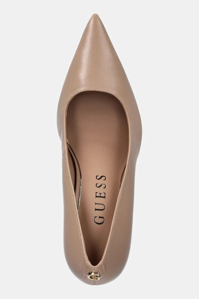 İnce topuklu deri ayakkabılar Guess PRINDY
