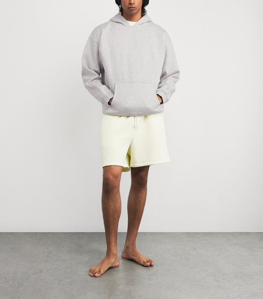 Fleece Lounge Relaxed Hoodie LIGHT HEATHER GREY