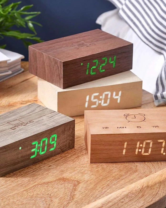 Gingko Design Flip Click Clock Masa Saati
