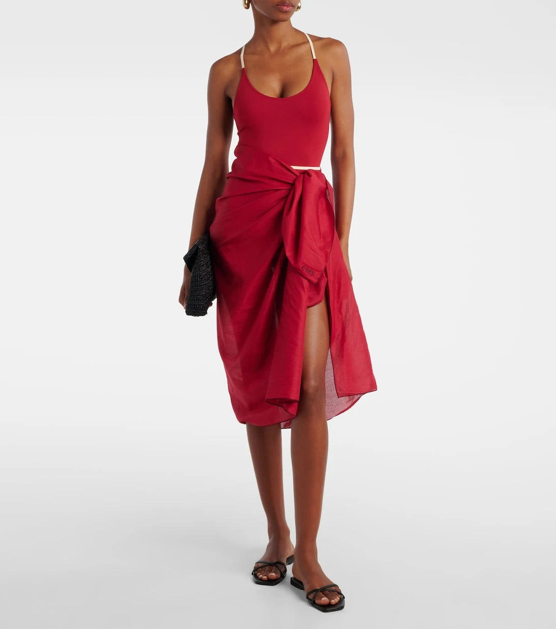 Eres - Cabine cotton voile beach cover-up