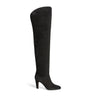 Black Suede Eve Over-The-Knee Boots 85