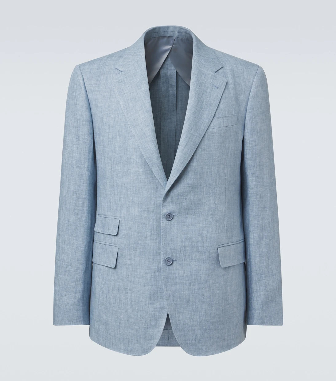Ralph Lauren Purple Label - Glen linen-blend blazer