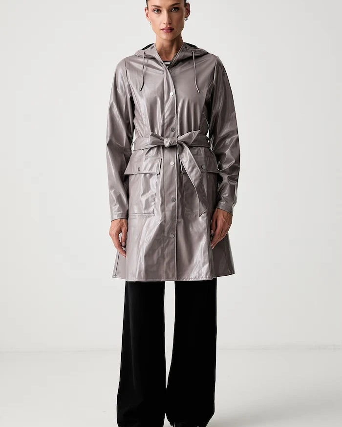 Rains Kadın Geçiş Montu Curve Long Jacket W3