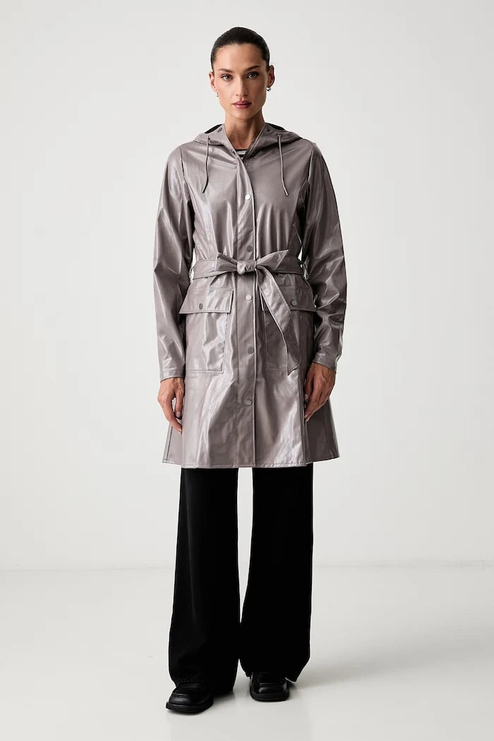 Rains Kadın Geçiş Montu Curve Long Jacket W3