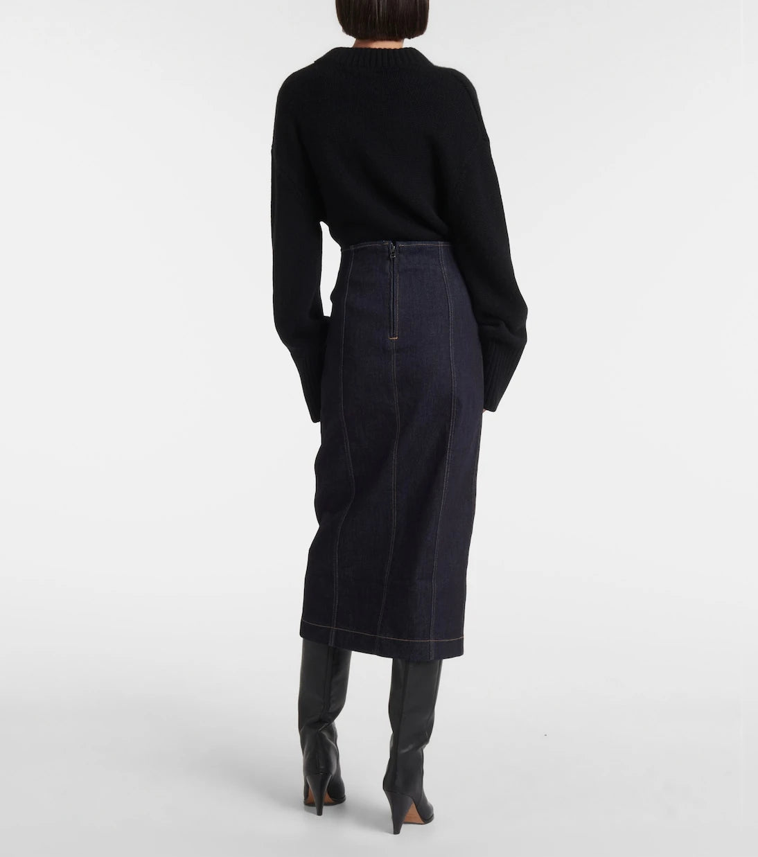 Veronica Beard - Fiona denim maxi skirt