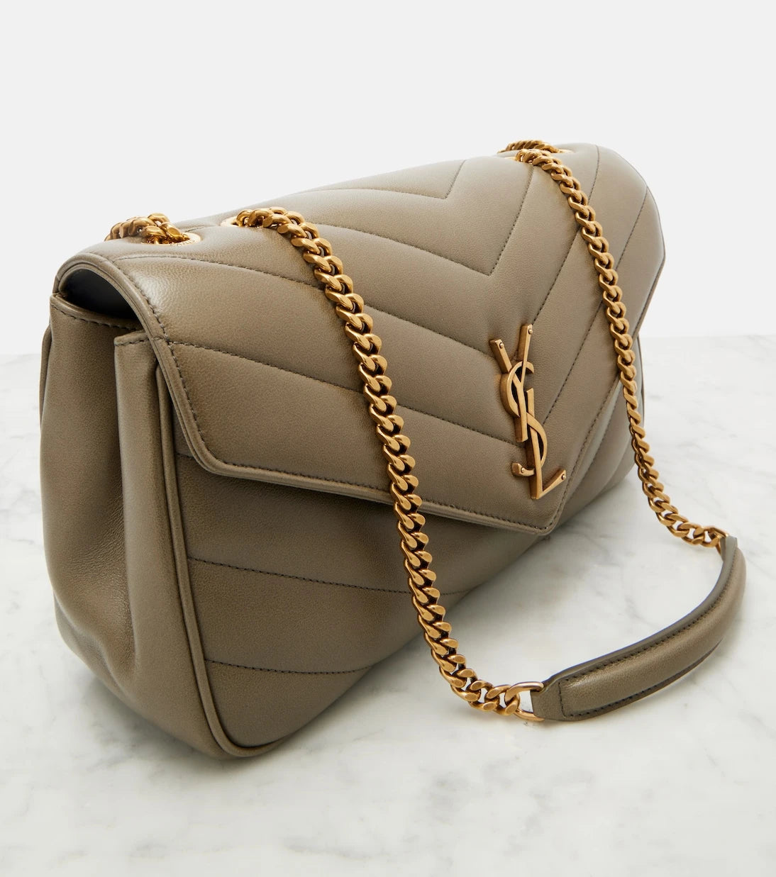 Saint Laurent - Loulou Medium leather shoulder bag