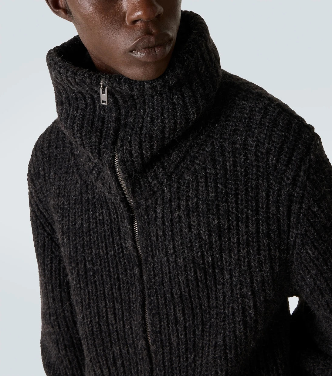 Lemaire - Alpaca and yak wool zip-up cardigan