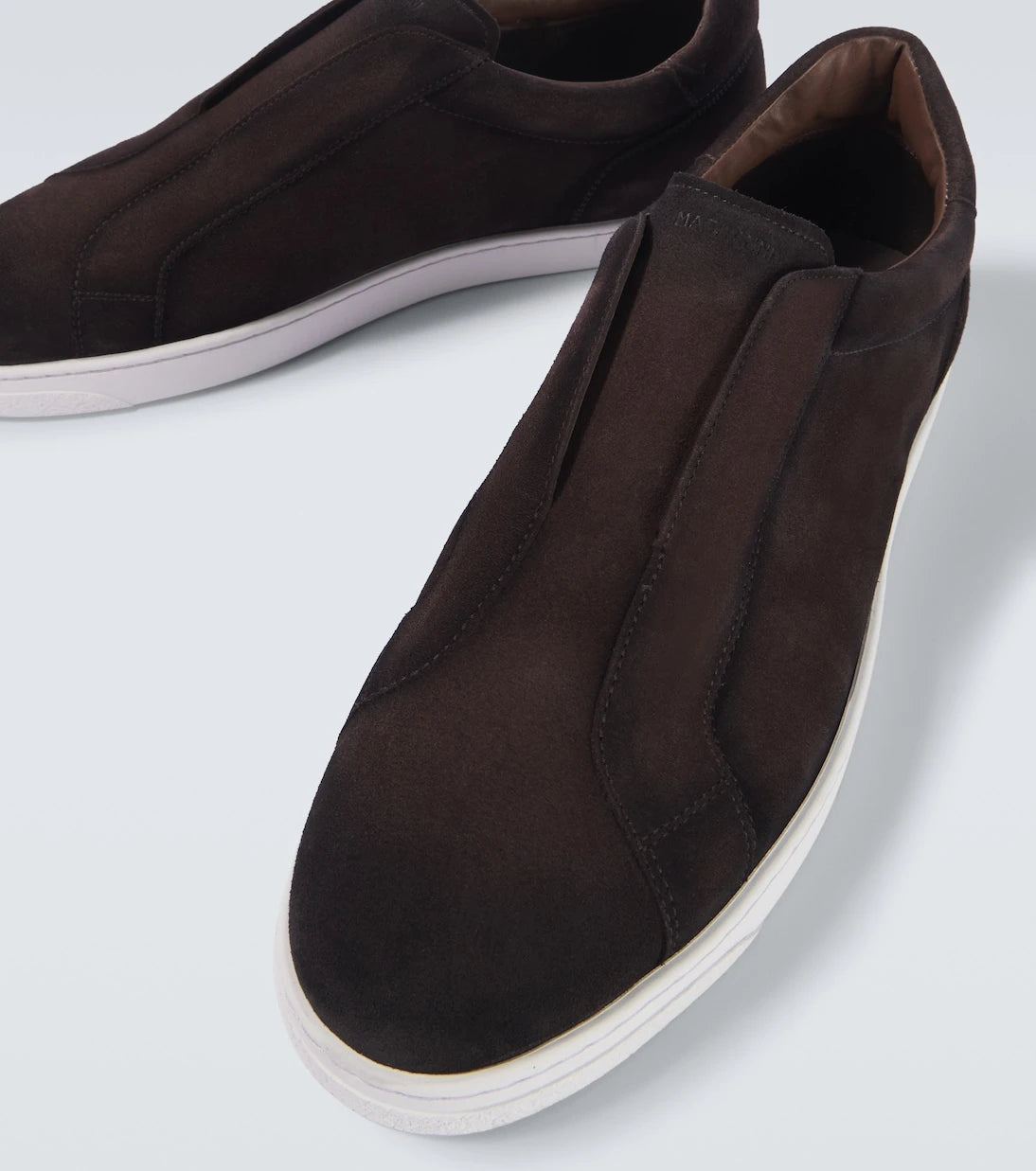 Magnanni - Open suede sneakers