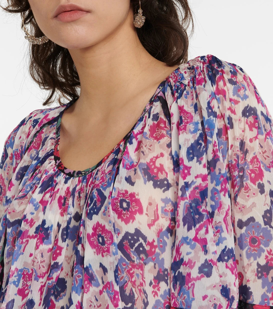 Marant Etoile - Roxini floral georgette blouse