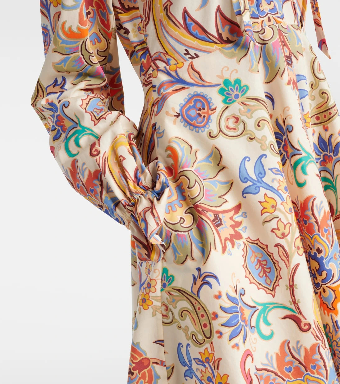 Etro - Printed cotton minidress