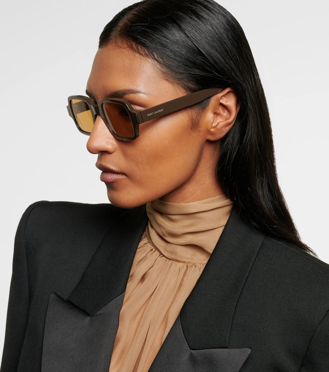 Saint Laurent - SL 720 kare güneş gözlüğü